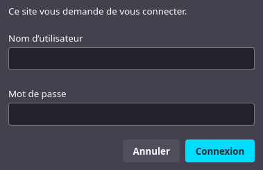 basic auth prompt
